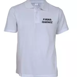 Polo Yaka Tişört Beyaz
