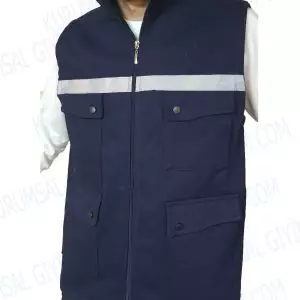 Kışlık iş yeleği lacivert